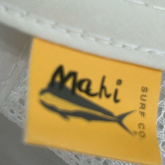 Mahi Surf Co Cap Hat Snapback Color Grey White Myrtle Beach South Carolina - Picture 11 of 11